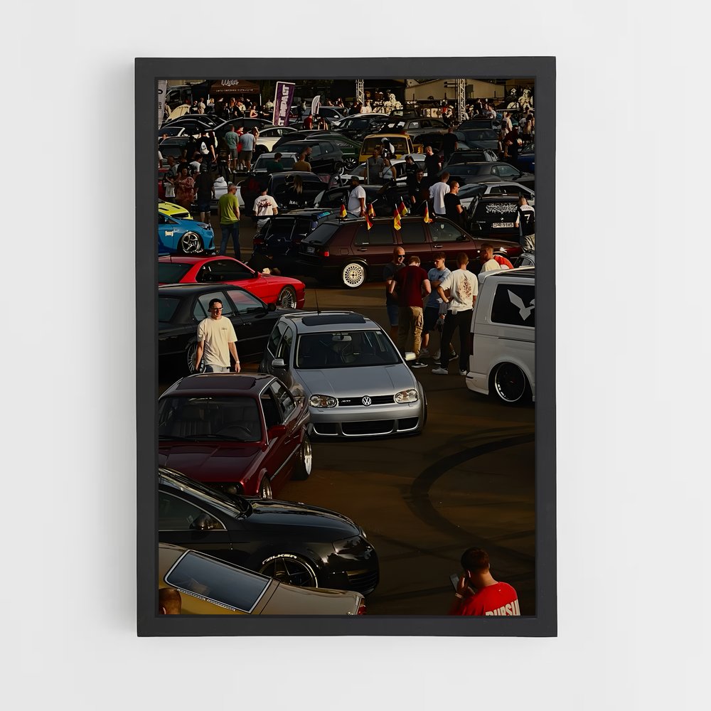 Poster Rassemblement R32 – affiche Volkswagen (vue 2)